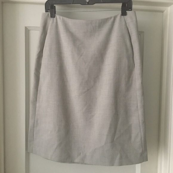 Zara Gray Pencil Skirt with Pockets - Picture 1 of 7